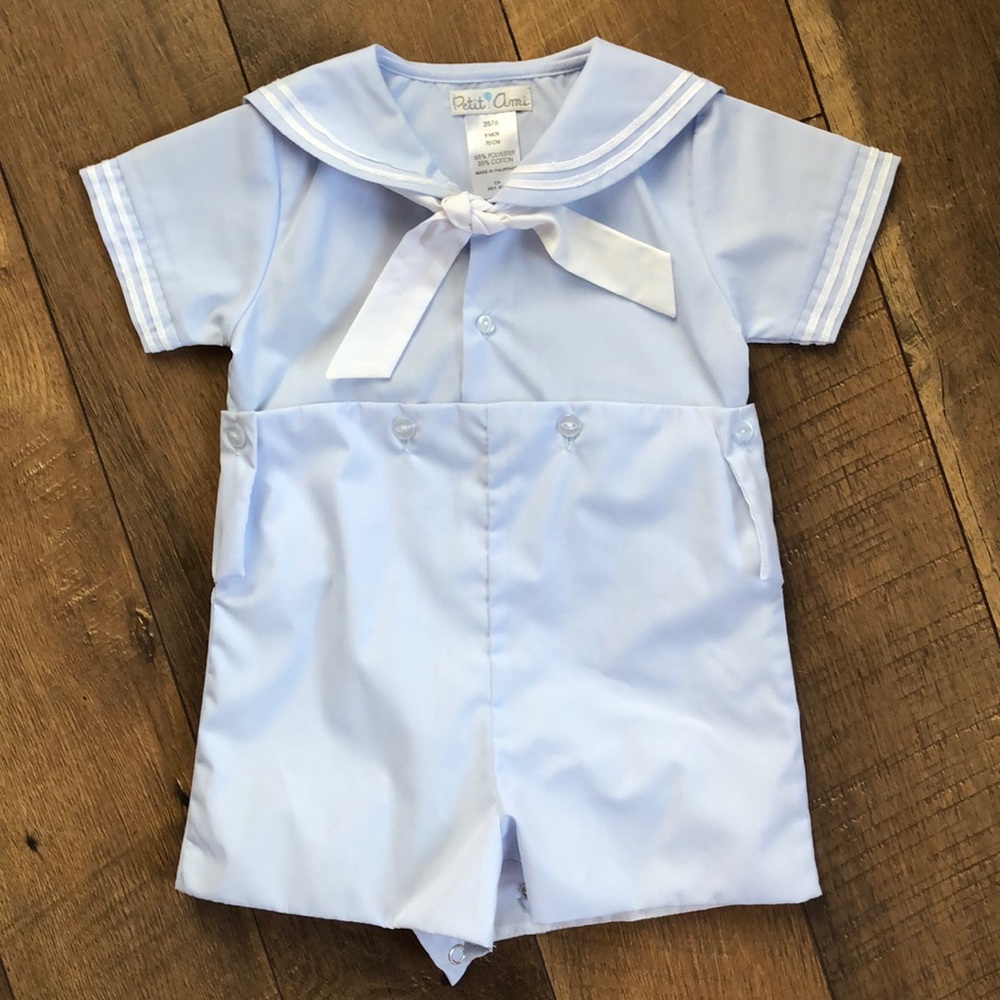 Petit Ami boy’s sailor suit!